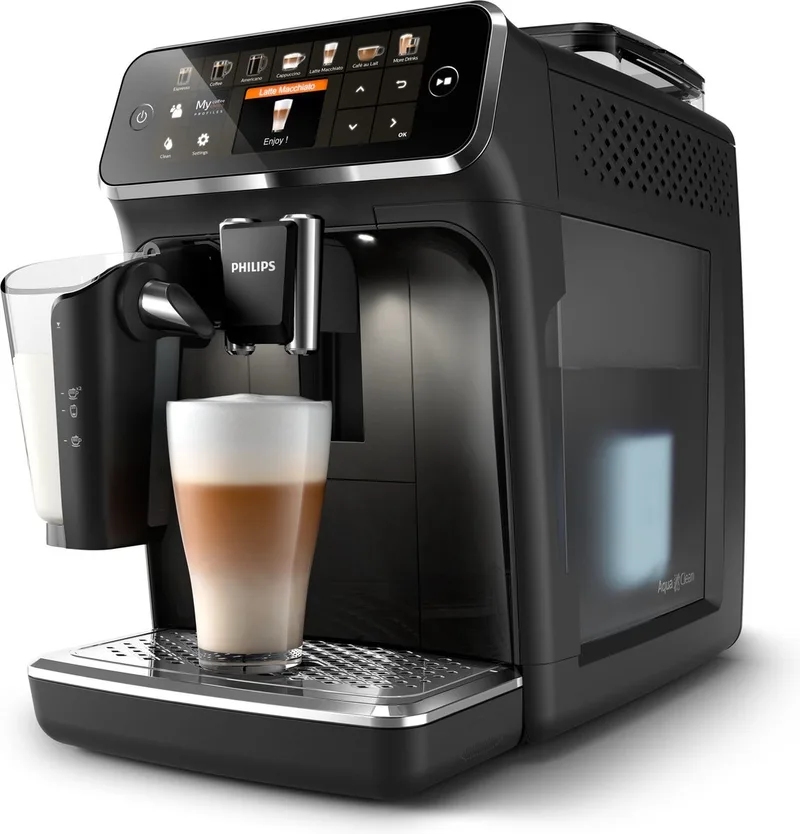 LatteGo 5400 serie EP5441/50 - Espressomachine - Zwart/RVS van Philips in Zwart – productfoto