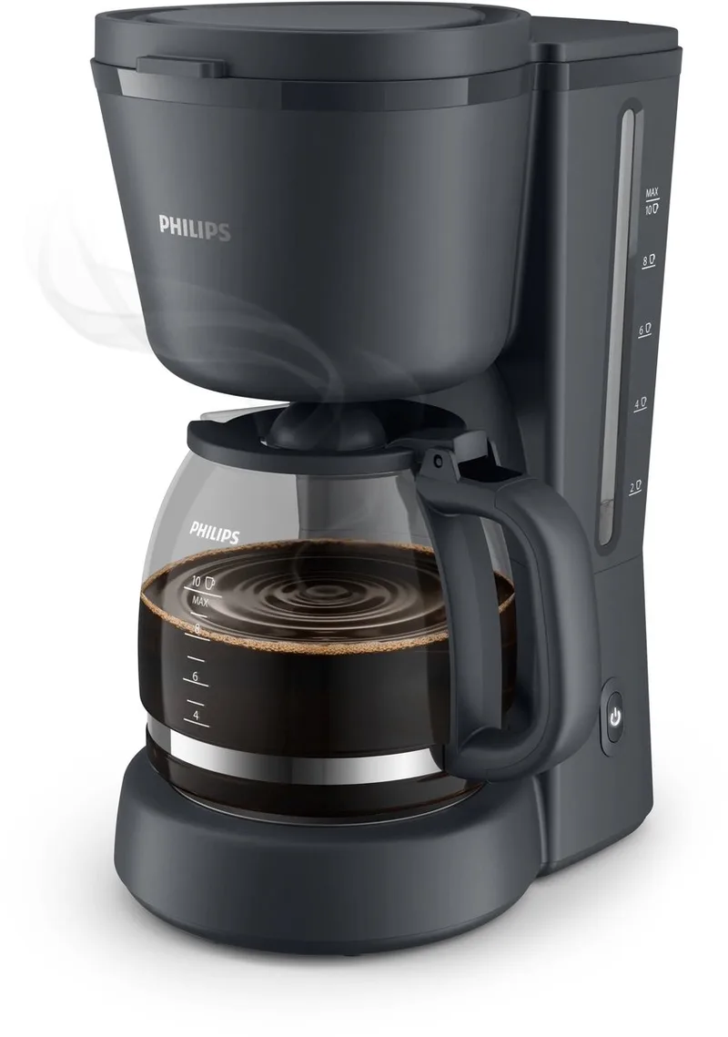 Philips 1000 series Essentials collection HD7430/90 filterkoffiezetapparaat uit de 1000-serie van Philips in Grijs – productfoto