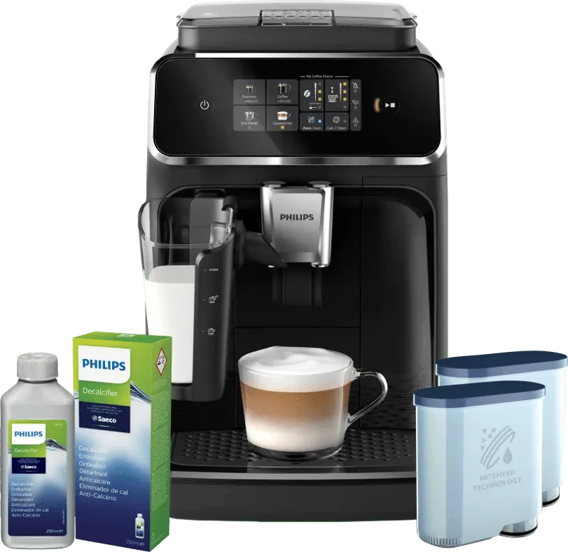 Philips 2300 EP2331/10 LatteGo + Onderhoudsset van Philips – productfoto