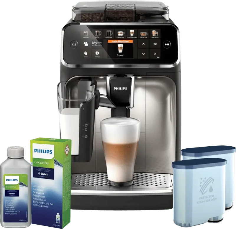 Philips 5400 EP5447/90 LatteGo + Onderhoudsset van Philips – productfoto
