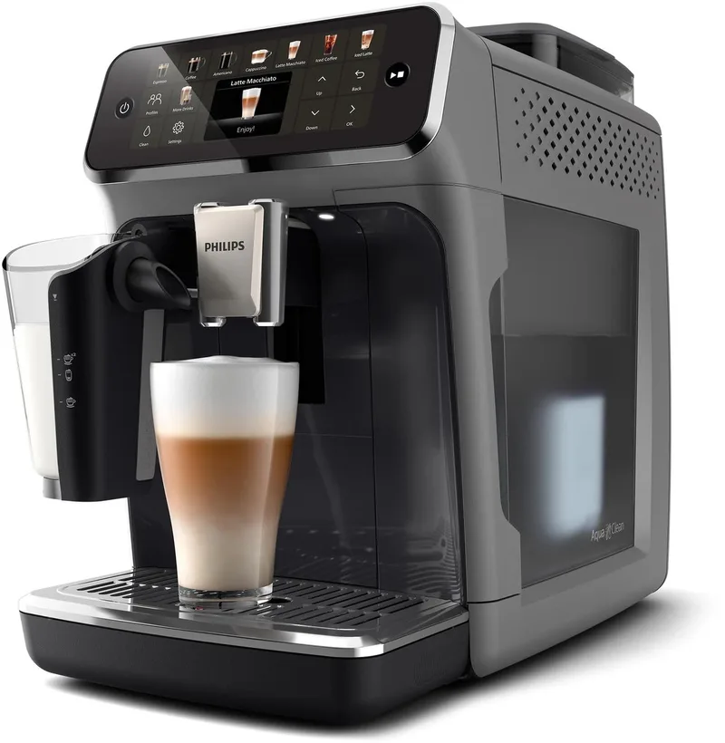 Philips 5500 series - EP5544/50 - Volautomatische espressomachine - 20 koffierecepten - LatteGo van Philips in Grijs – productfoto