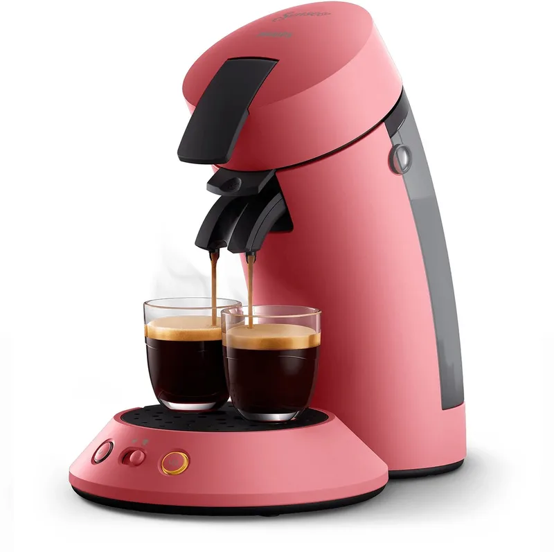 Senseo CSA210/35 koffiezetapparaat Volledig automatisch Koffiepadmachine 0,7 l van Philips in Rood – productfoto