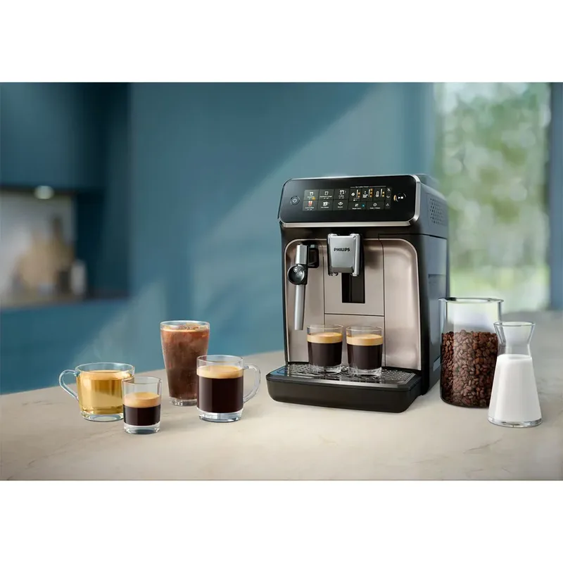 Series 3300 - EP3321 - Volautomatisch espressoapparaat - 15bar - 5 programma's - Aquaclean de Philips en Noir – photo produit 6 sur 6