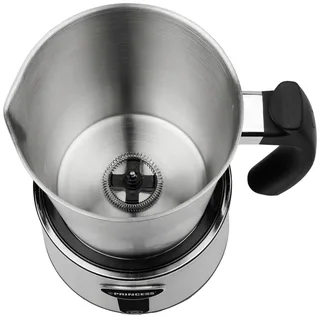 Elektrische Melkopschuimer Princess – PFAS BPA vrij - Uitneembare kan - Vaatwasserbestendig – Droogkookbeveiliging – Temperatuurcontrole - Voor koud schuim, heet schuim en verwarmen - Matcha - Chocola - Cappuccino - Latte - 3-in-1 - 243005 van Princess in Rvs – productfoto 2 van 2