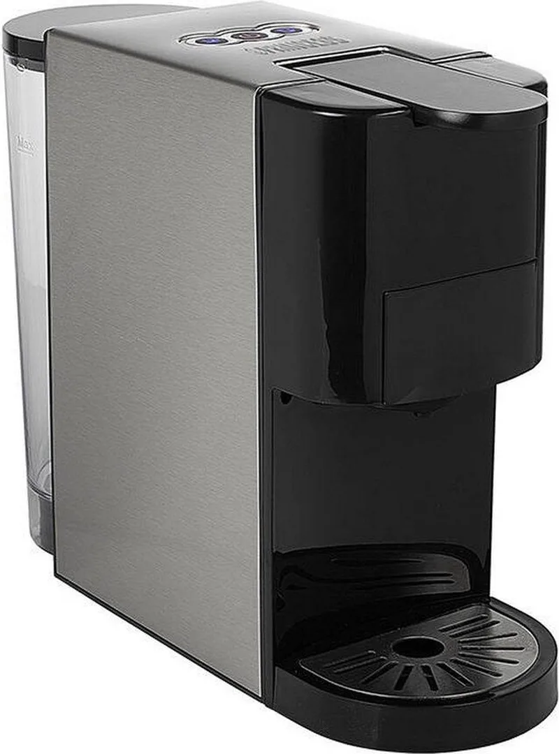 Princess 249450 Multi Capsule Filter-koffiezetapparaat - Staal 4-in-1 - Geschikt voor meerdere koffiesoorten by Princess in Black, Grey – product photo 1 of 2