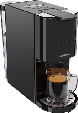 Princess 249454 Multi Capsule Koffiemachine - 4 in 1 - Geschikt voor Nespresso - Dolce Gusto Capsules - Zilver van Princess in Zwart – productfoto 1 van 2