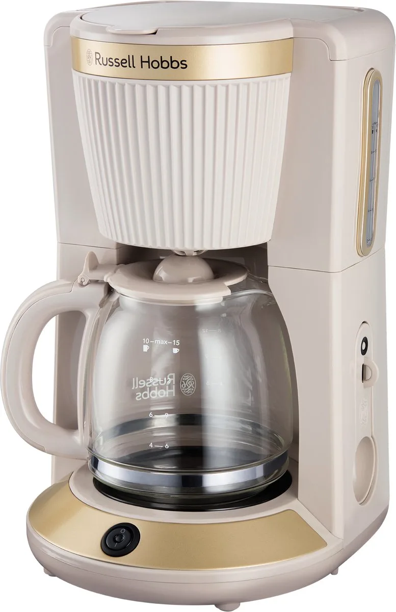 Brontë Stone - Filterkoffiezetapparaat - 26781-56 van Russell Hobbs in Goud, Steenkleur – productfoto