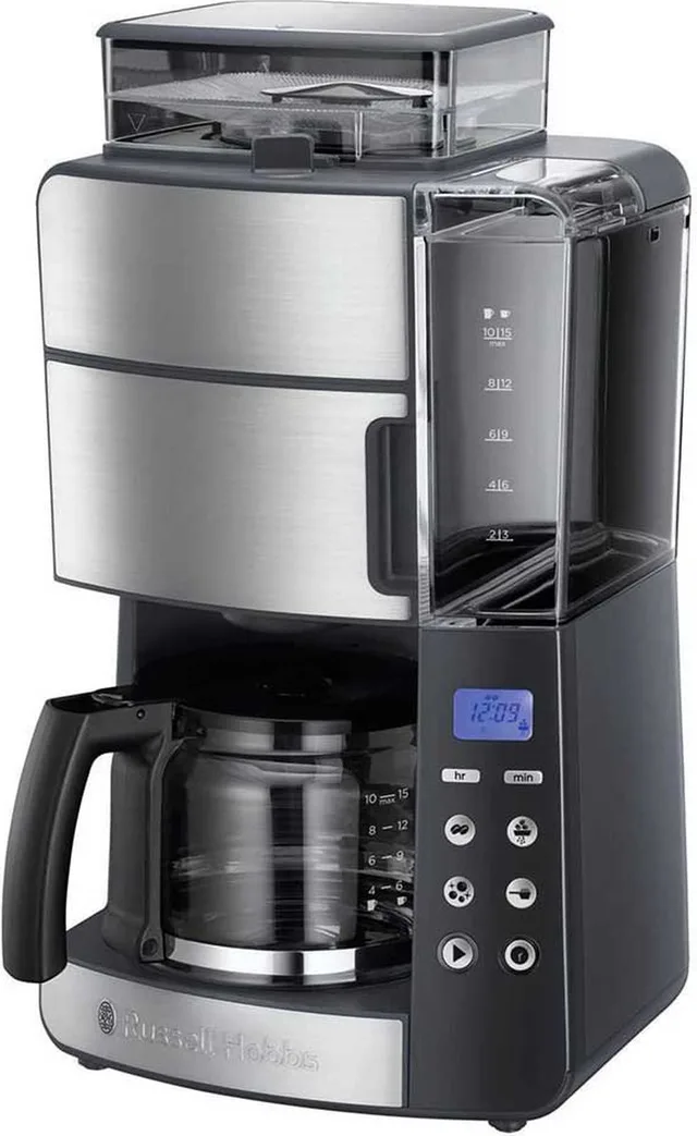 Grind and Brew Glass Carafe Volledig automatisch Filterkoffiezetapparaat 1,25 l