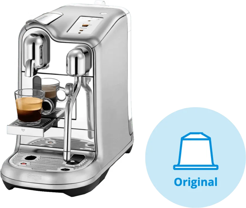 Nespresso Creatista Pro SNE900BSS Stainless Steel van Sage – productfoto