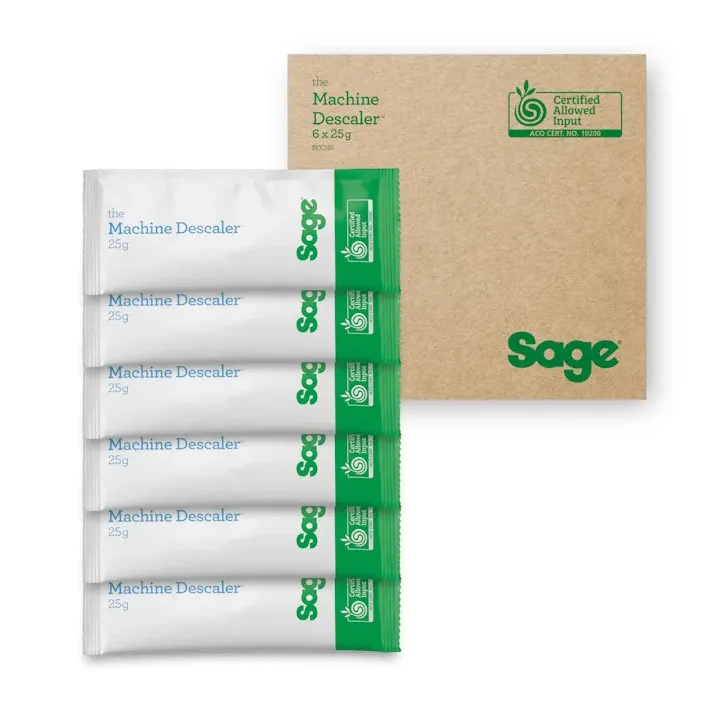 Organic Ontkalker SCC101NEU0ZEU1 - 6-pack Koffie accessoire von Sage – Produktfoto