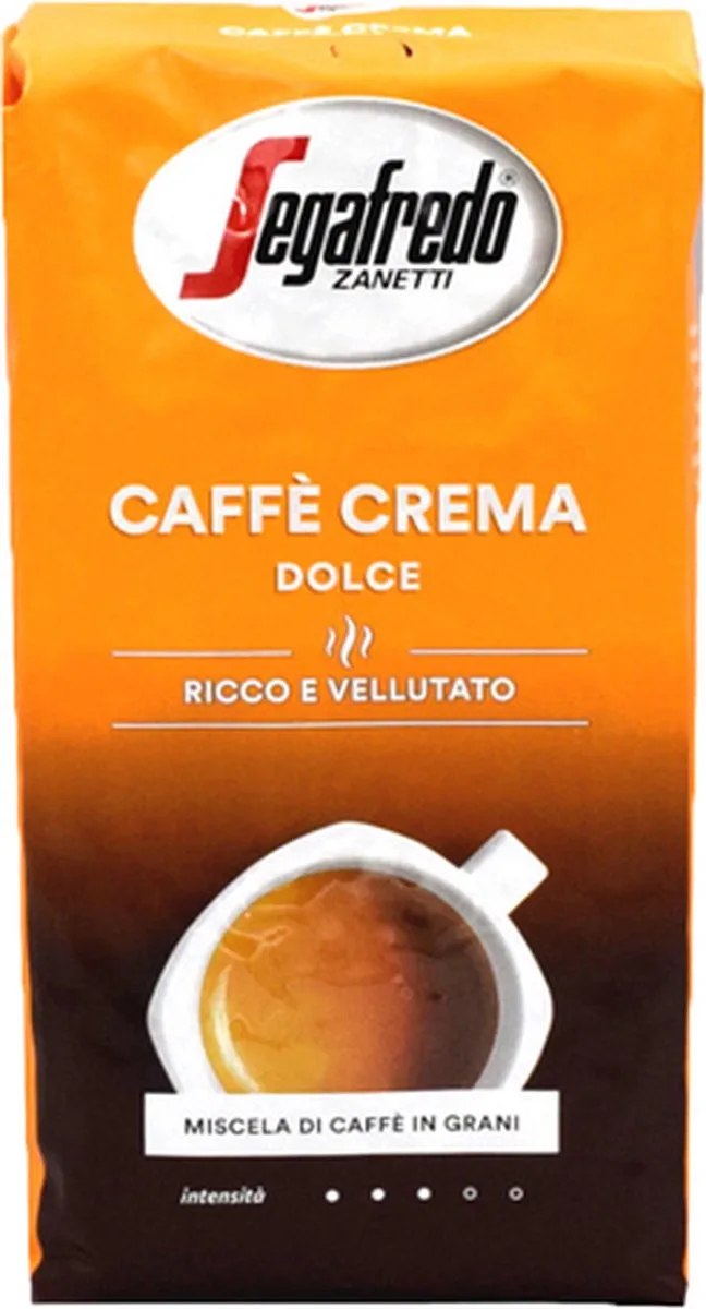 Caffè Crema Dolce koffiebonen - 4 x 1 kg van Segafredo – productfoto