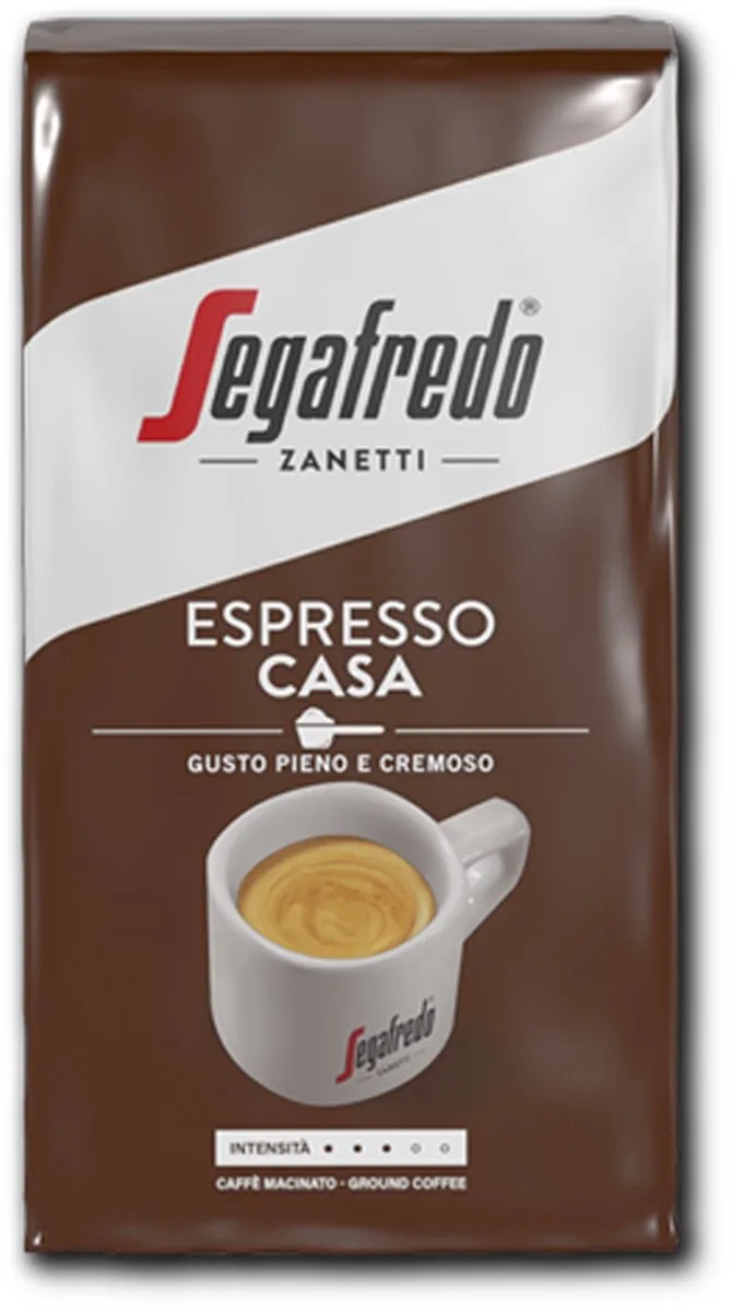 Espresso Casa Gemalen – 12x250Gr van Segafredo – productfoto