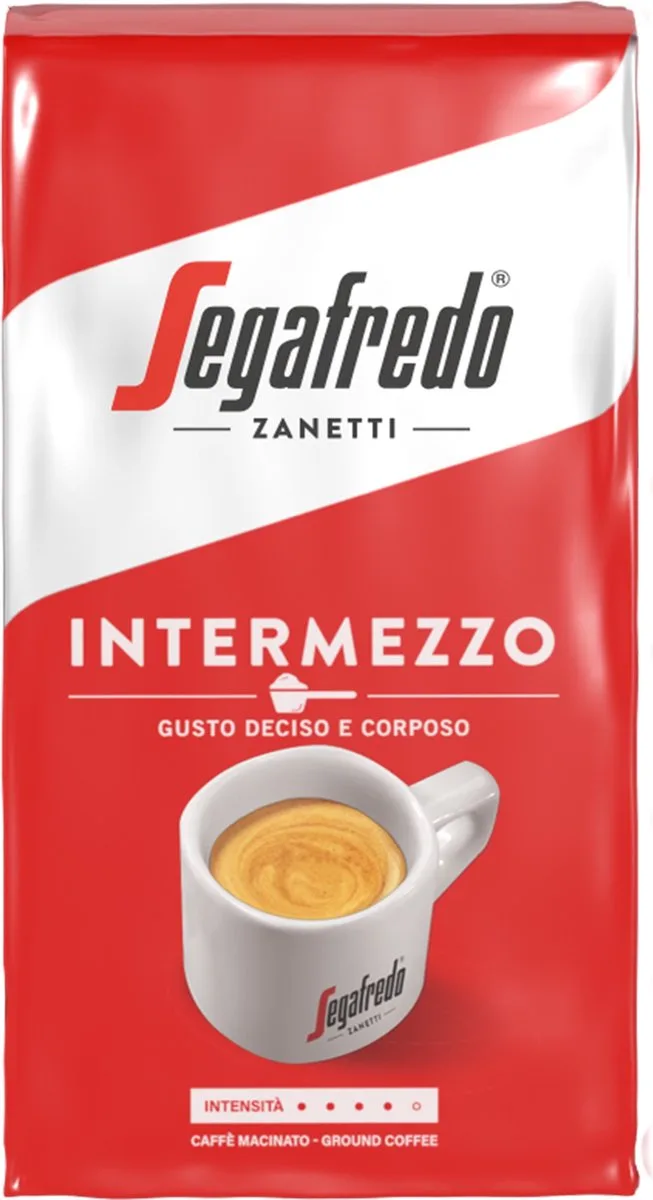 Intermezzo Gemalen koffie - 12x 250g från Segafredo – produktbild