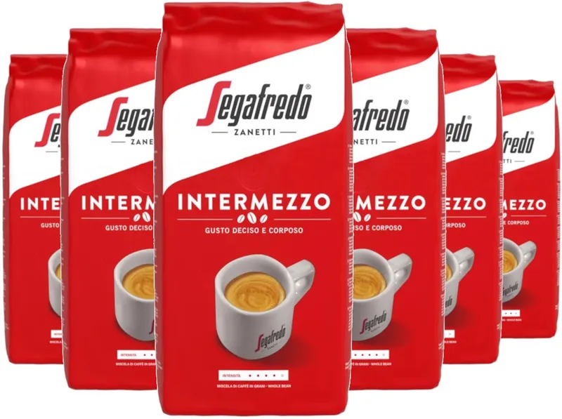 Segfredo Intermezzo Deciso E Corposo - Multipack - Koffiebonen - 3000g (6x500g) by Segafredo – product photo