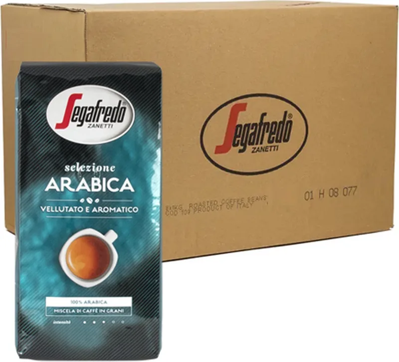 Selezione 100% Arabica koffiebonen - 8 x 1 kg van Segafredo – productfoto