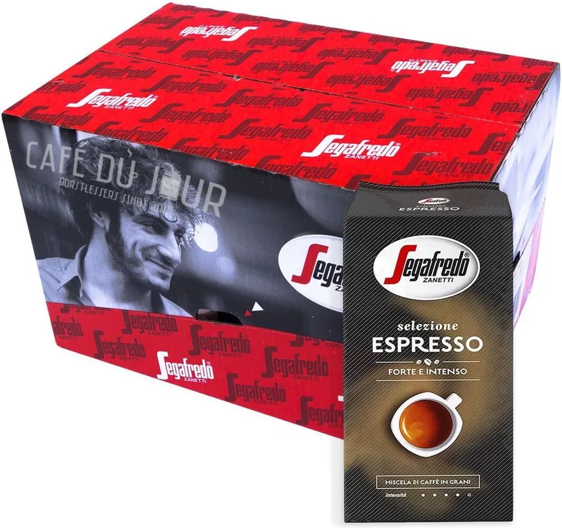 Selezione Espresso bonen - 8 x 1 kg van Segafredo – productfoto