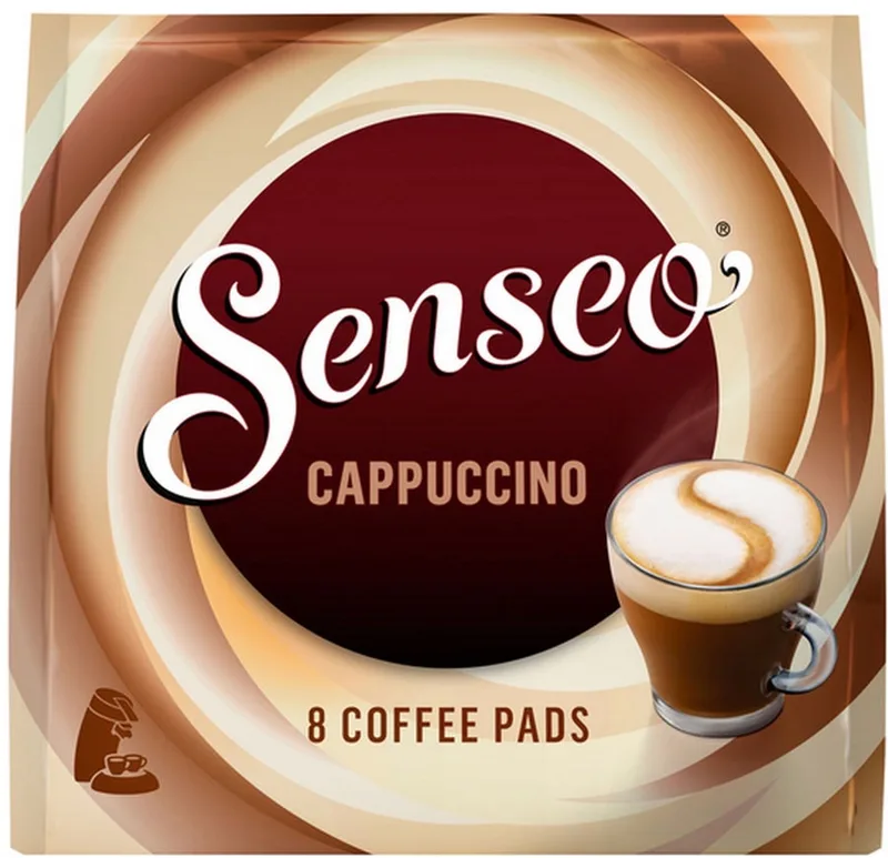 Cappuccino | 10 x 8 pads van Senseo – productfoto