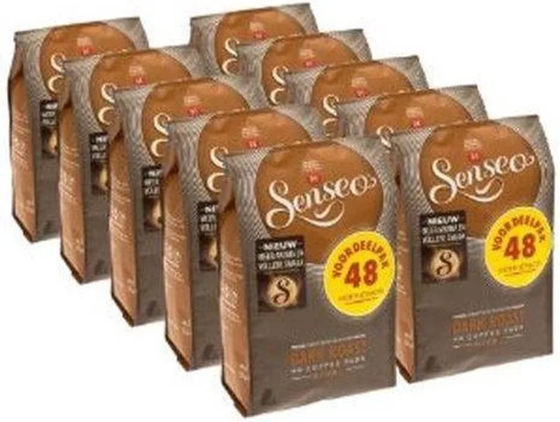 Dark Roast Koffiepads - 10 x 48 stuks de Senseo – photo produit