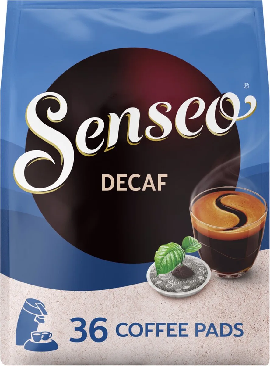 Decaf - 36 koffiepads van Senseo – productfoto