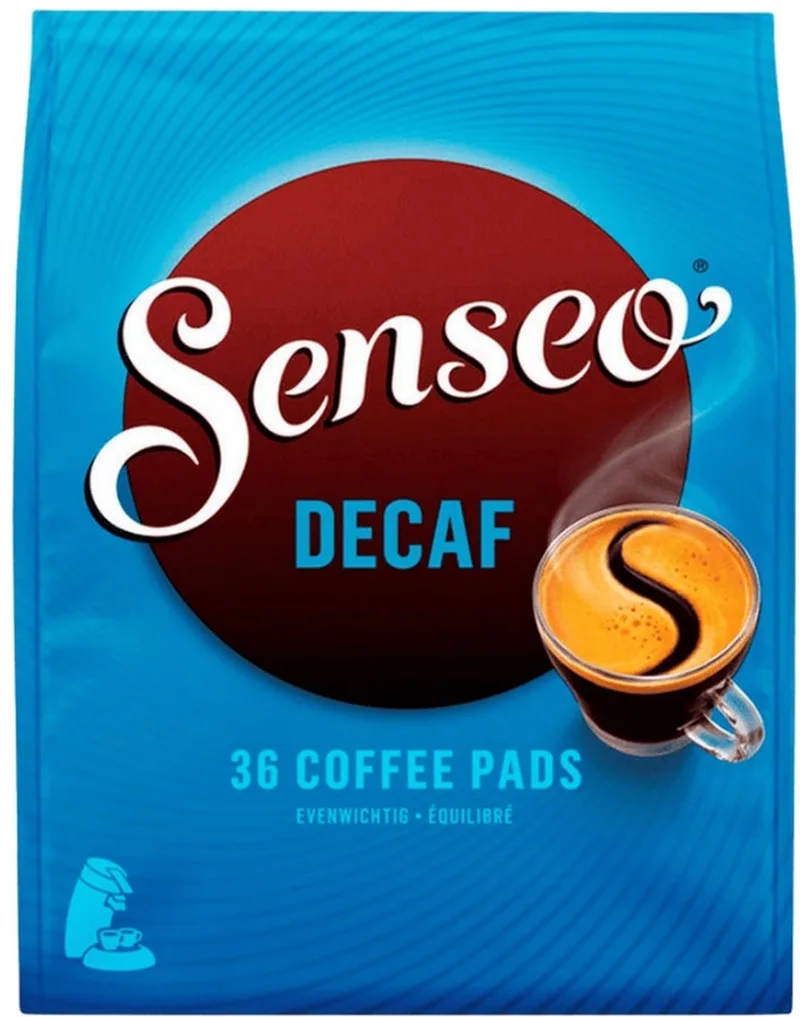 Decaf 36 pads 10 stuks by Senseo – product photo