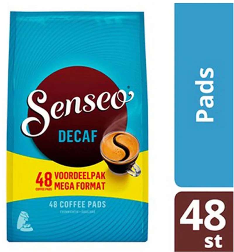 Decaf Koffiepads - 10 x 48 stuks by Senseo – product photo
