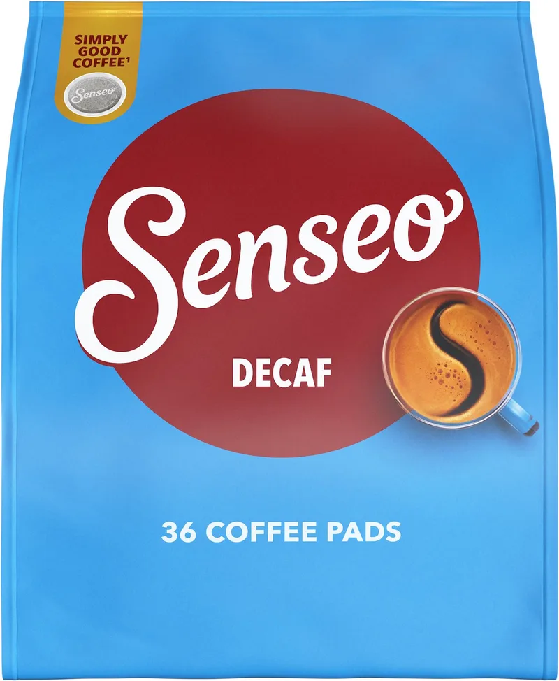 Decaf Koffiepads - Intensiteit 5/9 - 10 x 36 pads van Senseo – productfoto