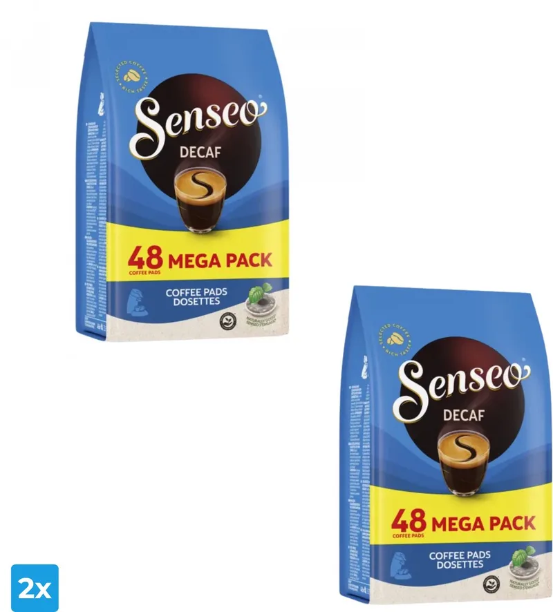 Decafe (2x 480 pads) fra Senseo – produktbillede