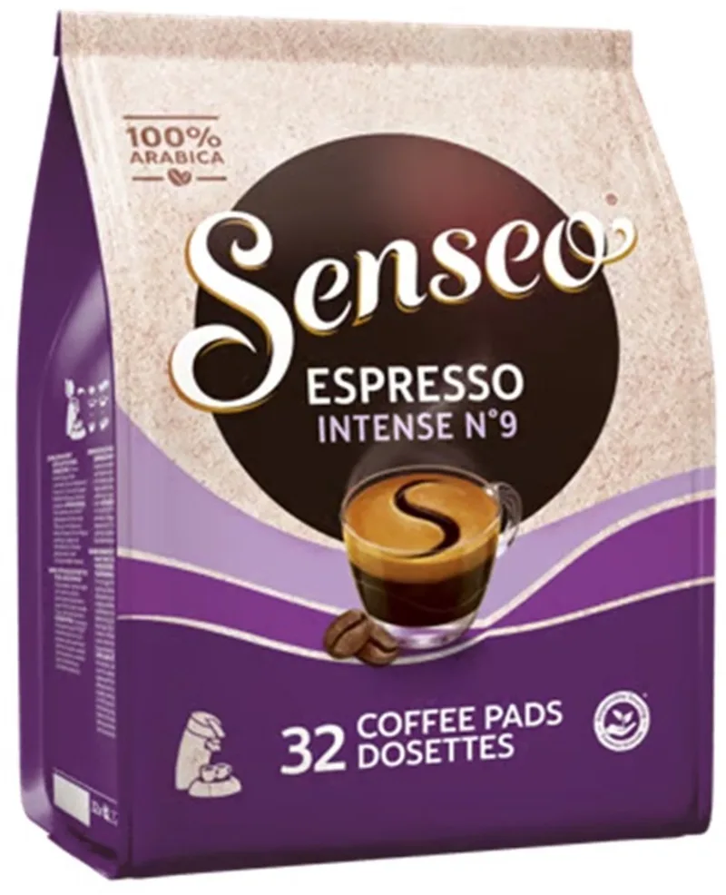 Espresso Intense Koffiepads 100% Arabica - 4 x 32 Pads de Senseo – photo produit