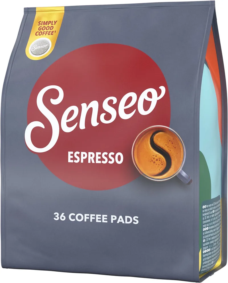 Espresso Koffiepads - Intensiteit 9/9 - 4 x 36 pads by Senseo – product photo