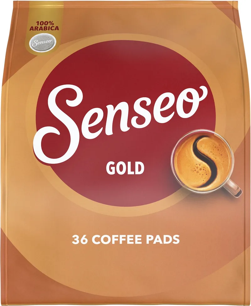 Gold Koffiepads - Intensiteit 5/9 - 4 x 36 pads by Senseo – product photo