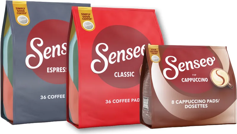 Koffiepads Variatiepakket - 3 Smaakvarianten - 80 pads by Senseo – product photo