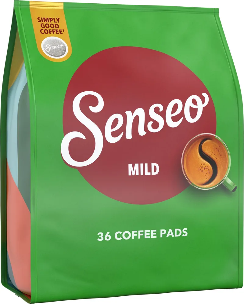 Mild Koffiepads - 4 x 36 pads by Senseo – product photo