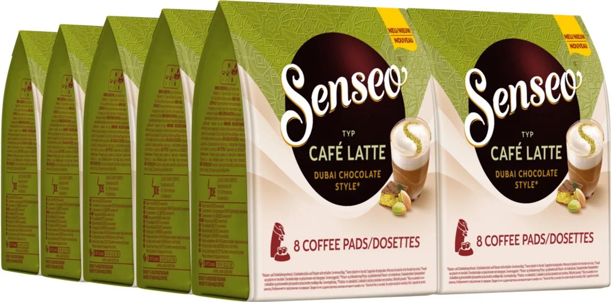 Milkbased - Dubai Chocolate style - 4 x 8 pads de Senseo – photo produit