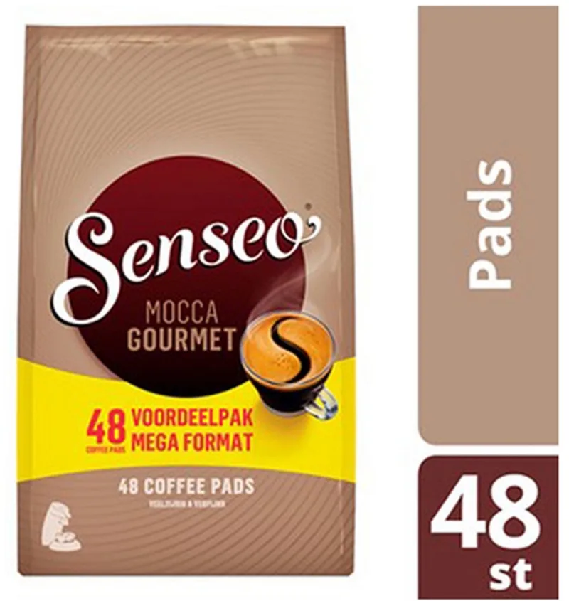 Mocca Gourmet Koffiepads - 10 x 48 stuks by Senseo – product photo