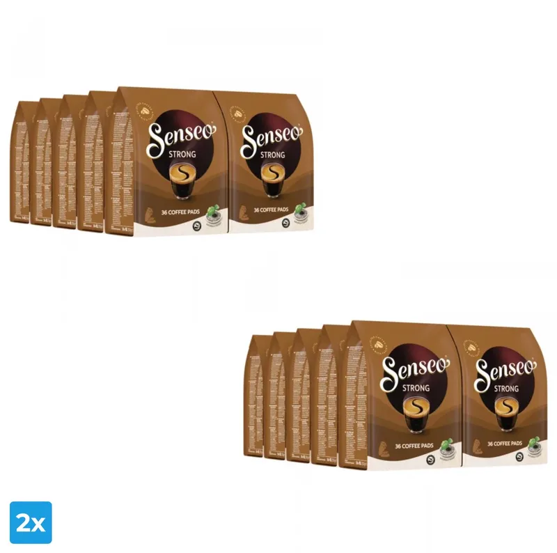 Strong (2x 360 pads) van Senseo – productfoto