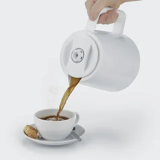 Duo Koffiezetapparaat 2x 8 Koppen van Severin in Wit – productfoto 2 van 3