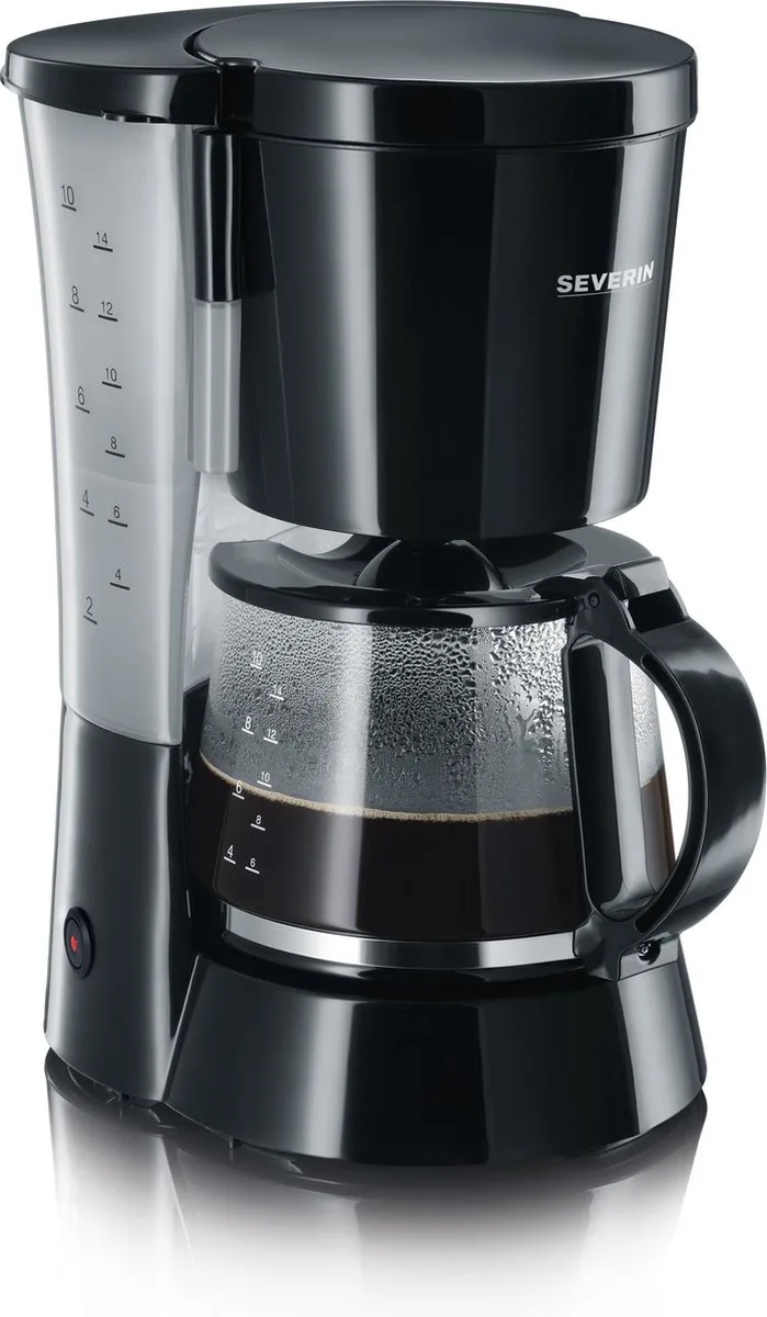 KA 4479 Koffiezetapparaat, "Select" van Severin in Zwart – productfoto