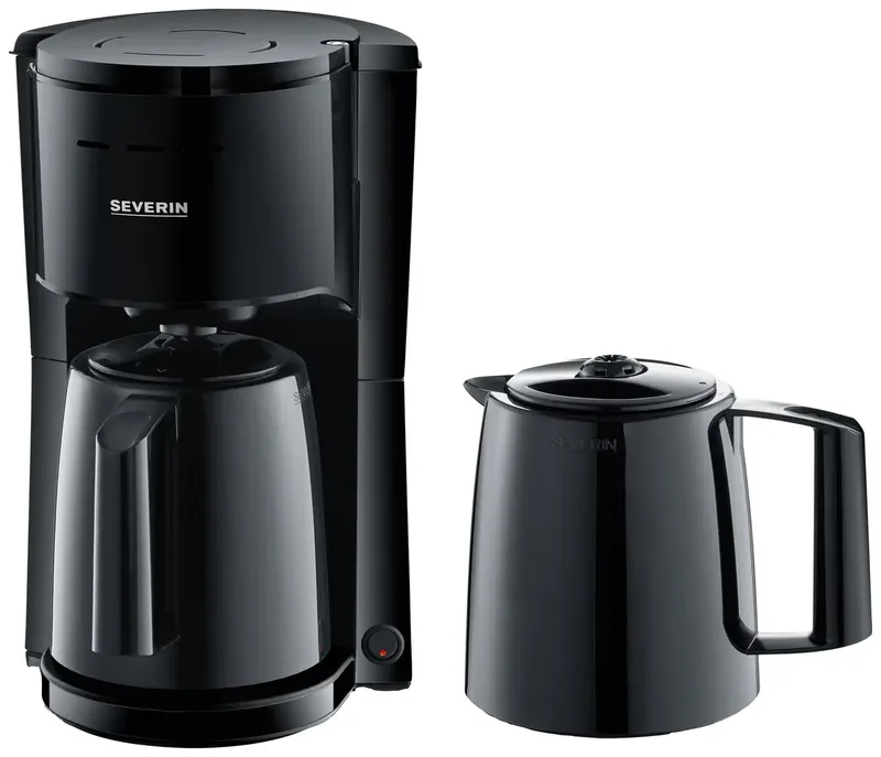 KA 9307 - Filterkoffiezetapparaat - Extra thermoskan van Severin in Zwart – productfoto 3 van 3