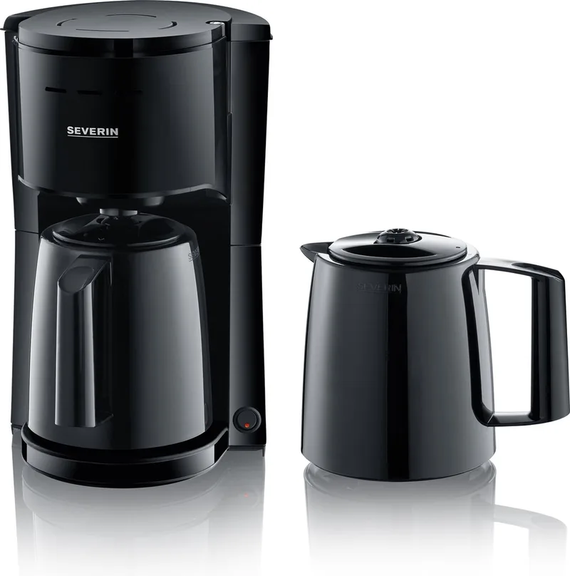 KA 9307 - Filterkoffiezetapparaat - Extra thermoskan van Severin in Zwart – productfoto 1 van 3