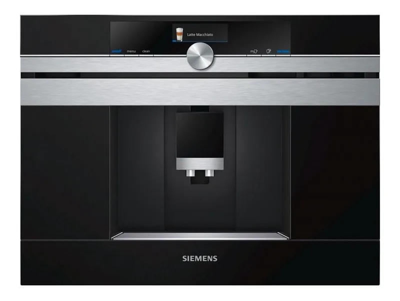 CT636LES6 iQ700 - Inbouw espresso volautomaat - HomeConnect - WiFi de Siemens en Noir – photo produit