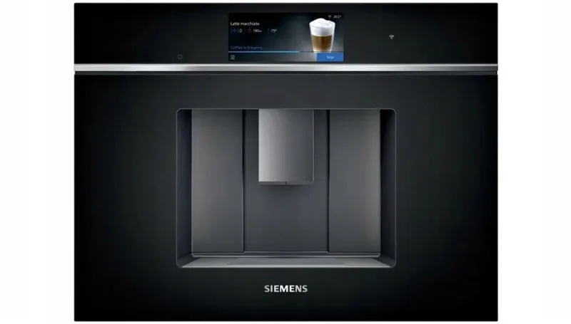 CT718L1B0 - iQ700 - Inbouw espressomachine - Home Connect - autoMilk Clean van Siemens in Zwart – productfoto