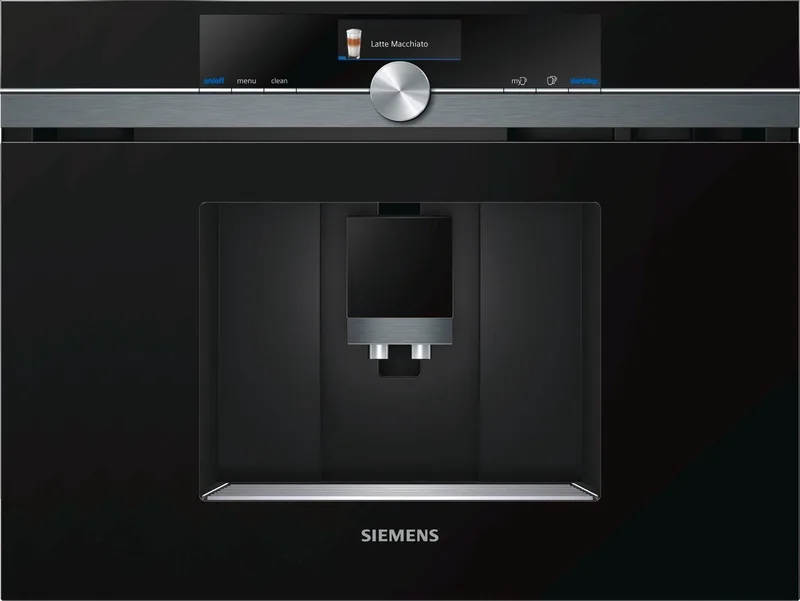 CT836LEB6 - Inbouw Espressomachine van Siemens in Zwart – productfoto