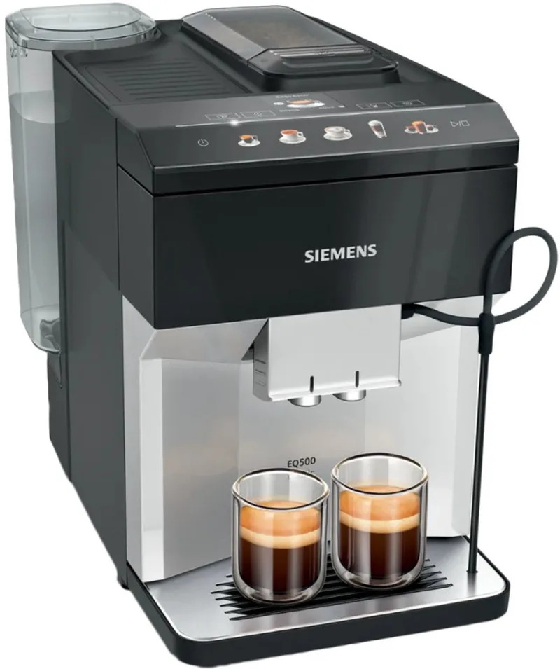 EQ500 - TP515R01 - Volledig automatisch Espressomachine - 1,9 l fra Siemens i Sort – produktbillede