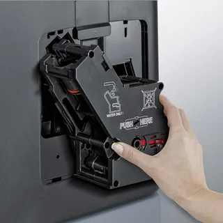 EQ6 plus s700 TE657M03DE - Volautomatische espressomachine - Zilver/Zwart van Siemens in Zwart – productfoto 3 van 4