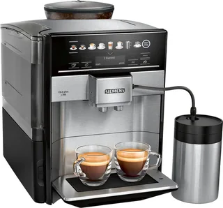 EQ6 plus s700 TE657M03DE - Volautomatische espressomachine - Zilver/Zwart van Siemens in Zwart – productfoto 1 van 4
