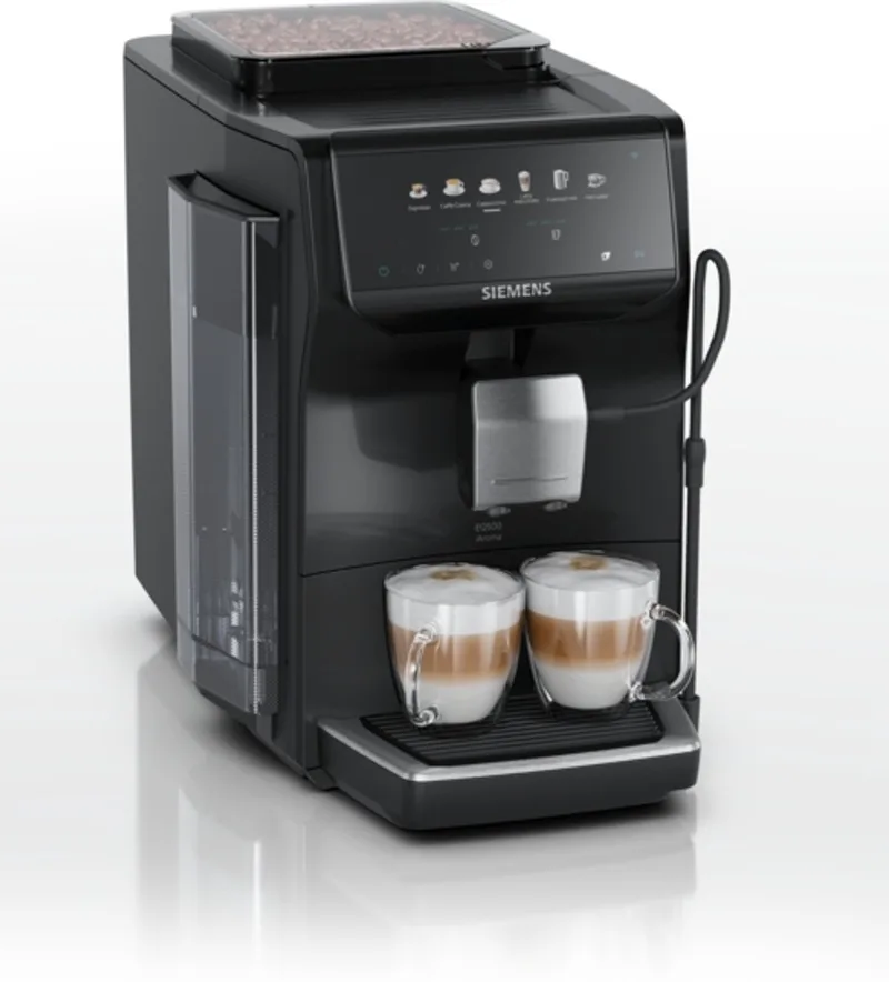 Espresso volautomaat EQ500 iAroma Piano-zwart TP551E07 de Siemens en Noir – photo produit