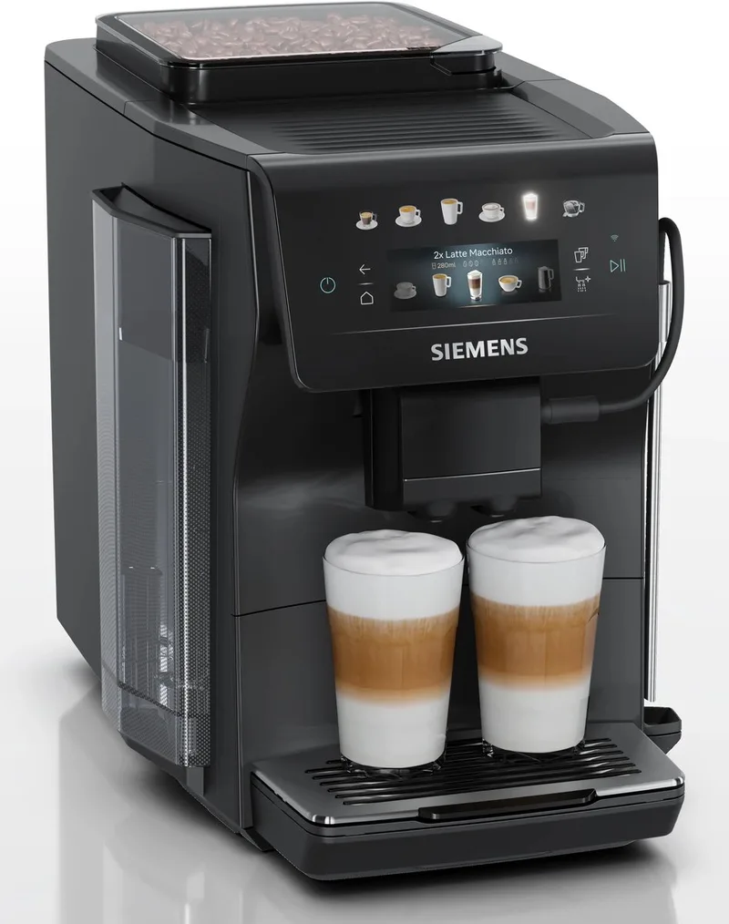Espresso volautomaat EQ600 iAroma Piano-zwart TP601E09 van Siemens in Zwart – productfoto
