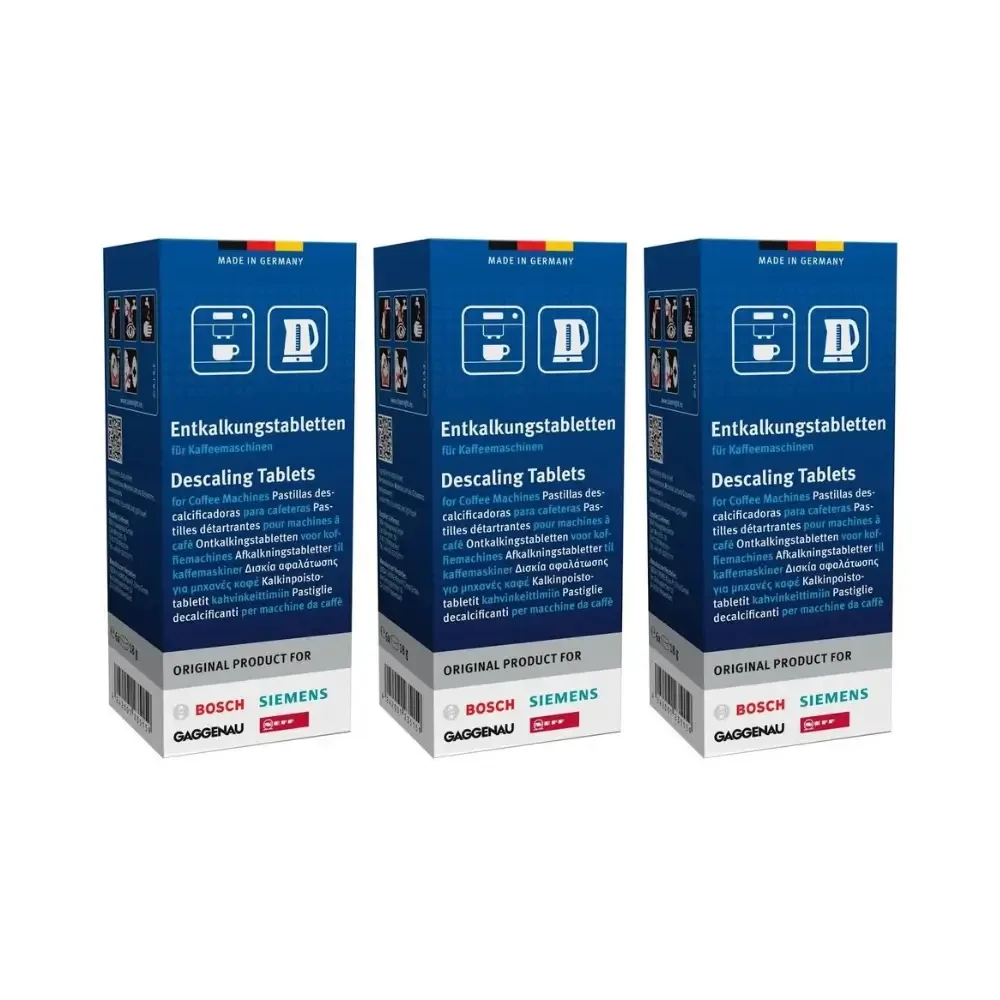 Ontkalkingstabletten - 3x6 stuks - TCZ6002 by Siemens – product photo