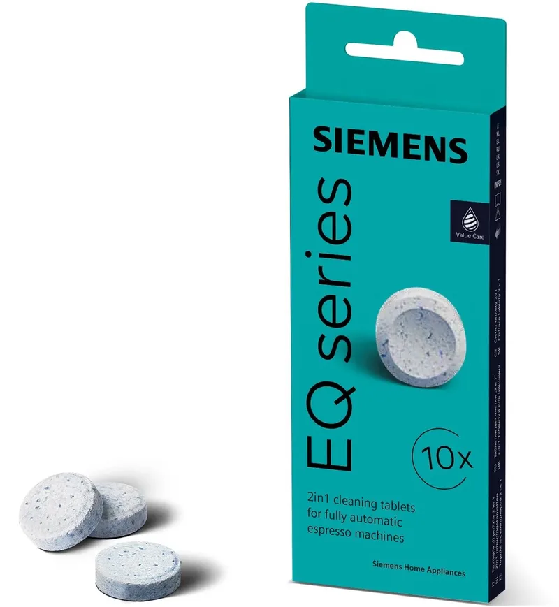 TZ80001A - EQ.Series - Reinigingstabletten - 10 Stuks van Siemens – productfoto 1 van 2