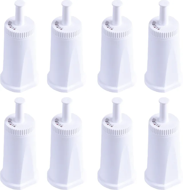 Claris Waterfilter Koffiemachine - Geschikt voor Types 1011, 115, 117 en 118 - Tegen Kalkafzetting - Reductie van Waterverontreinigingen - 8 Stuks